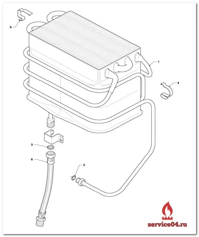 Теплообменник vaillant mag pro oe 11-0/0 xz c+ h